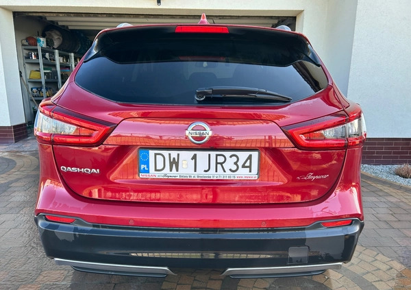 Nissan Qashqai cena 69999 przebieg: 103500, rok produkcji 2018 z Milicz małe 301